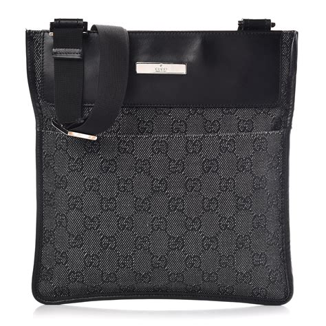 gucci black cross body bag|gucci crossbody with thick strap.